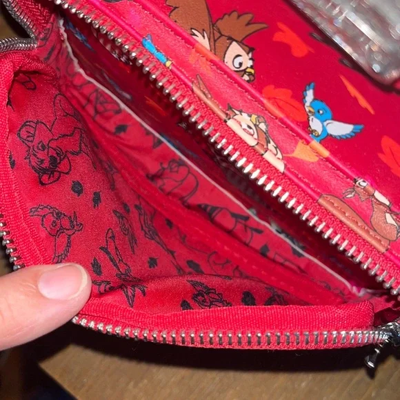 Loungefly Disney Parks Critter Red Backpack-like new - Picture 9 of 13